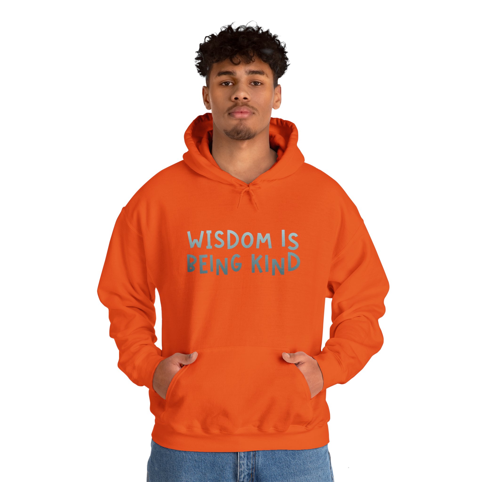 Kind Wisdom – SAGY – Unisex Heavy Blend™ Hooded Sweatshirt - Image 47