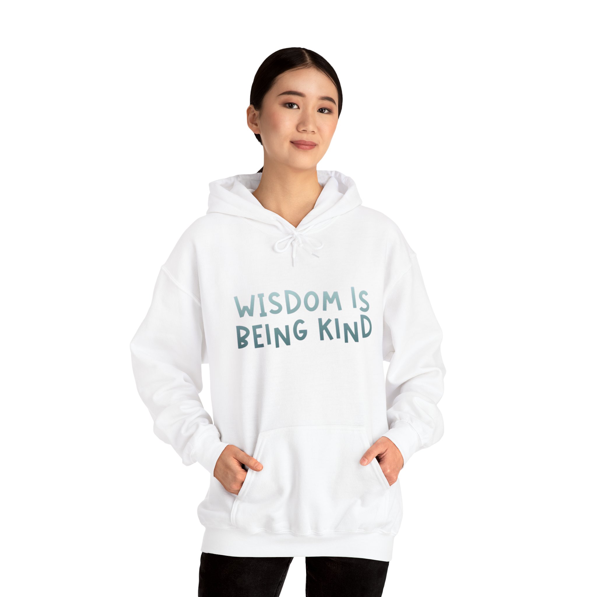 Kind Wisdom – SAGY – Unisex Heavy Blend™ Hooded Sweatshirt - Image 20