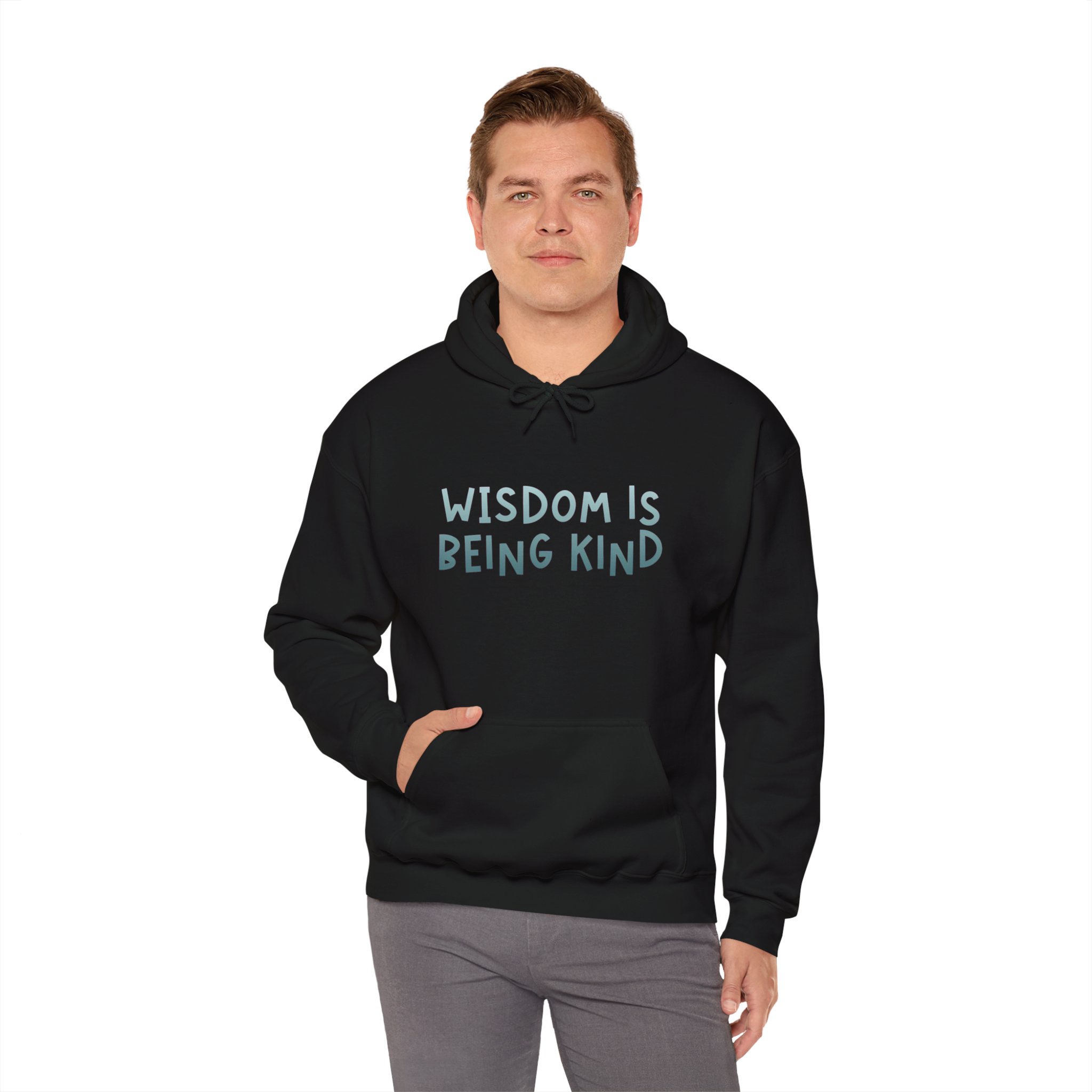 Kind Wisdom – SAGY – Unisex Heavy Blend™ Hooded Sweatshirt - Image 27