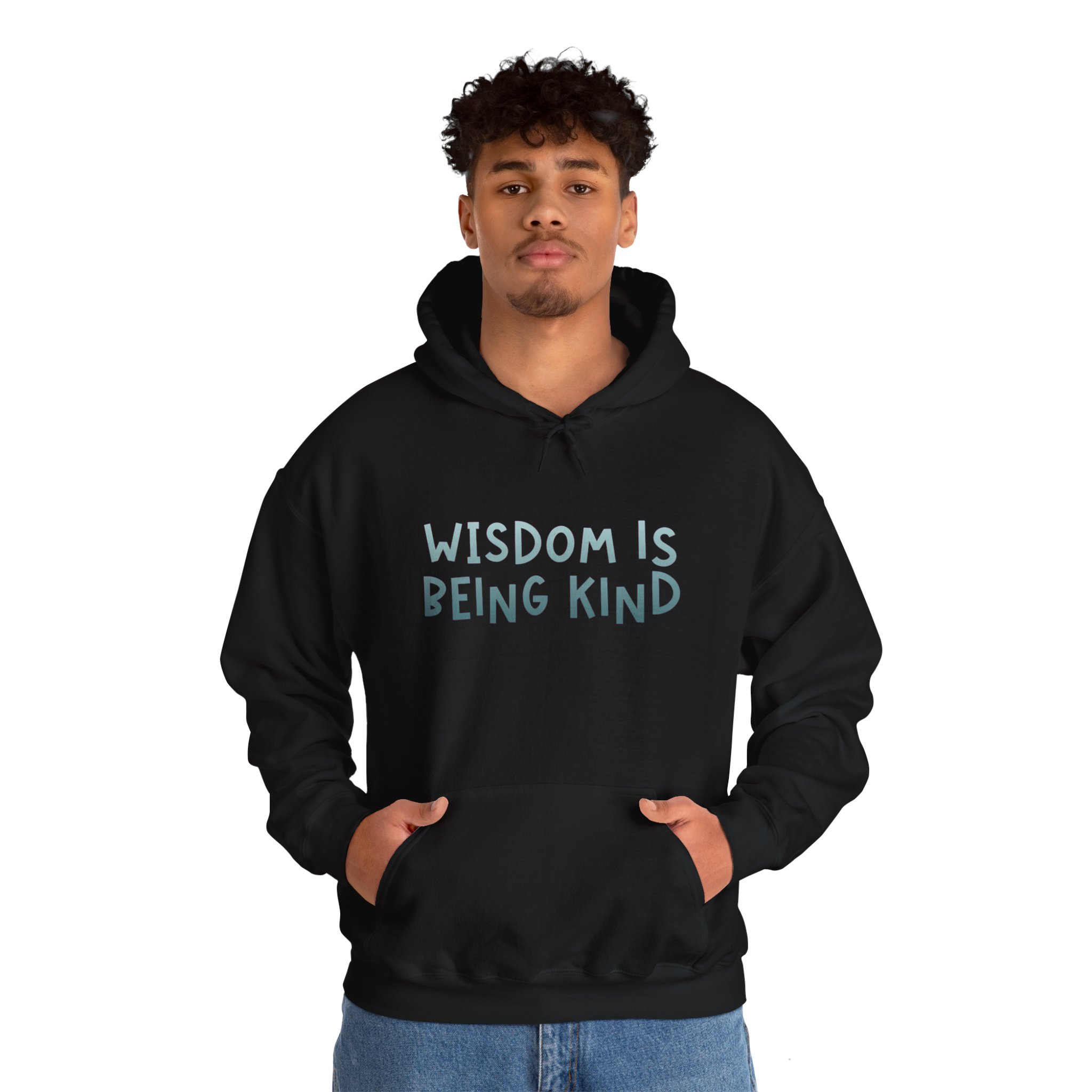 Kind Wisdom – SAGY – Unisex Heavy Blend™ Hooded Sweatshirt - Image 34