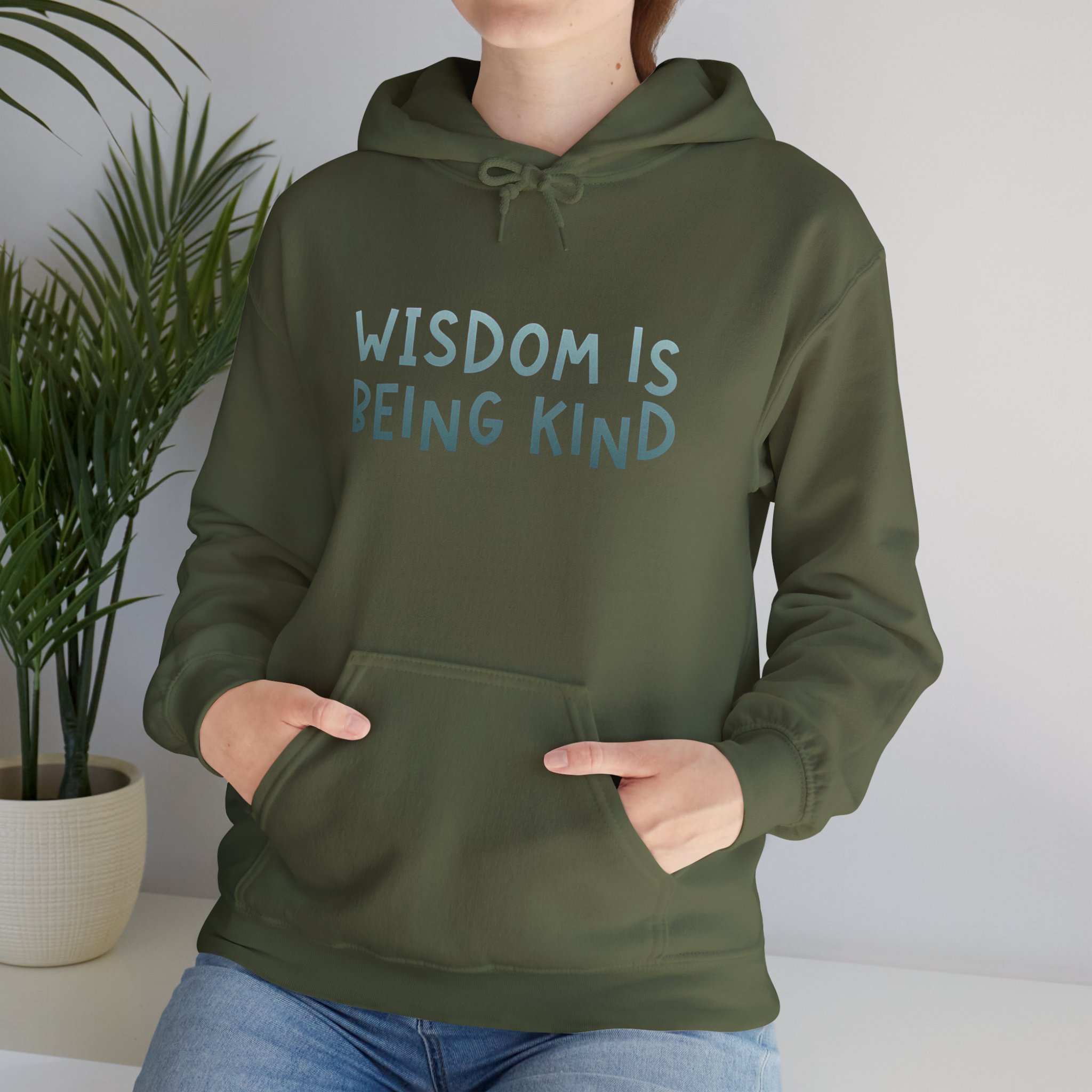 Kind Wisdom – SAGY – Unisex Heavy Blend™ Hooded Sweatshirt - Image 13