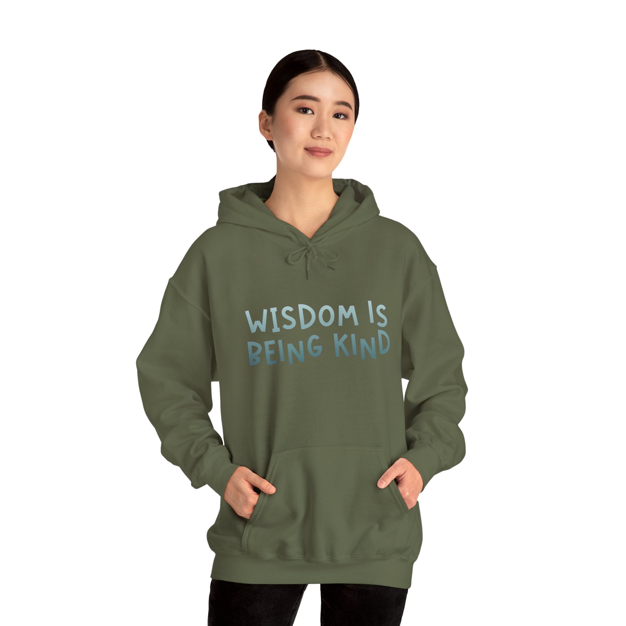 Kind Wisdom – SAGY – Unisex Heavy Blend™ Hooded Sweatshirt - Image 7
