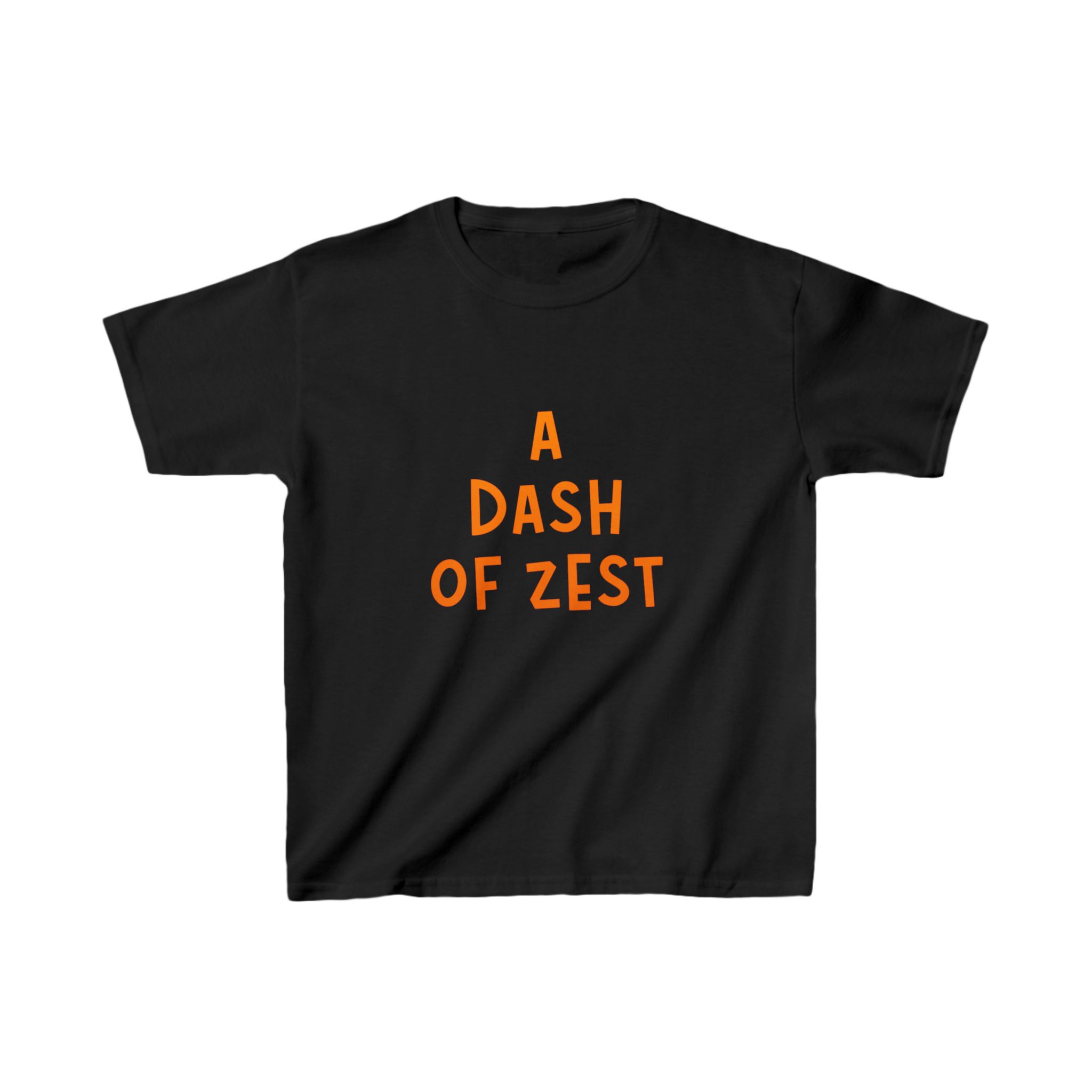 Dash of Zest – ZESTY – Kids Heavy Cotton T-Shirt