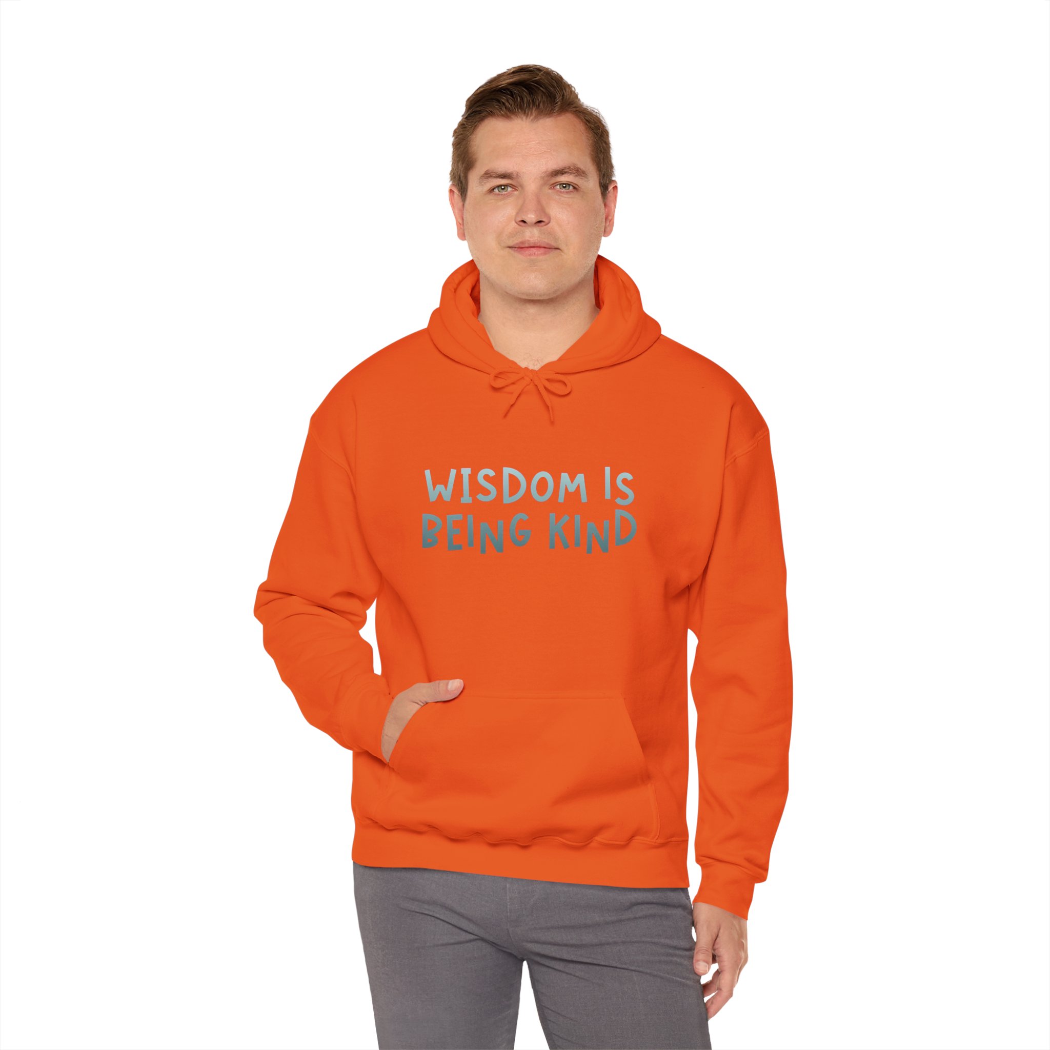 Kind Wisdom – SAGY – Unisex Heavy Blend™ Hooded Sweatshirt - Image 40